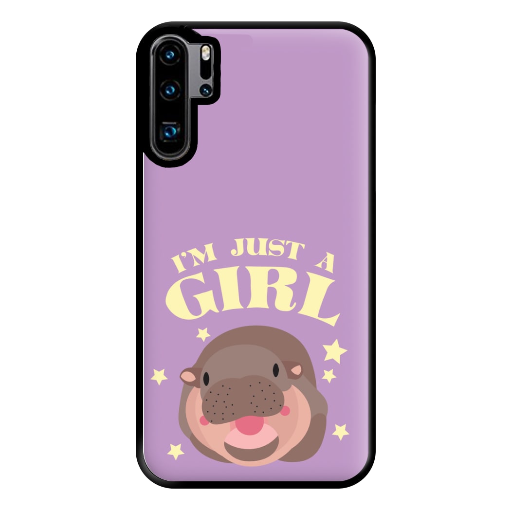 I'm Just A Girl Phone Case for Huawei P30 Pro