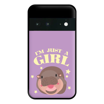 I'm Just A Girl Phone Case for Google Pixel 6a