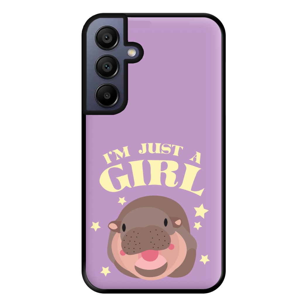 I'm Just A Girl Phone Case for Galaxy A15