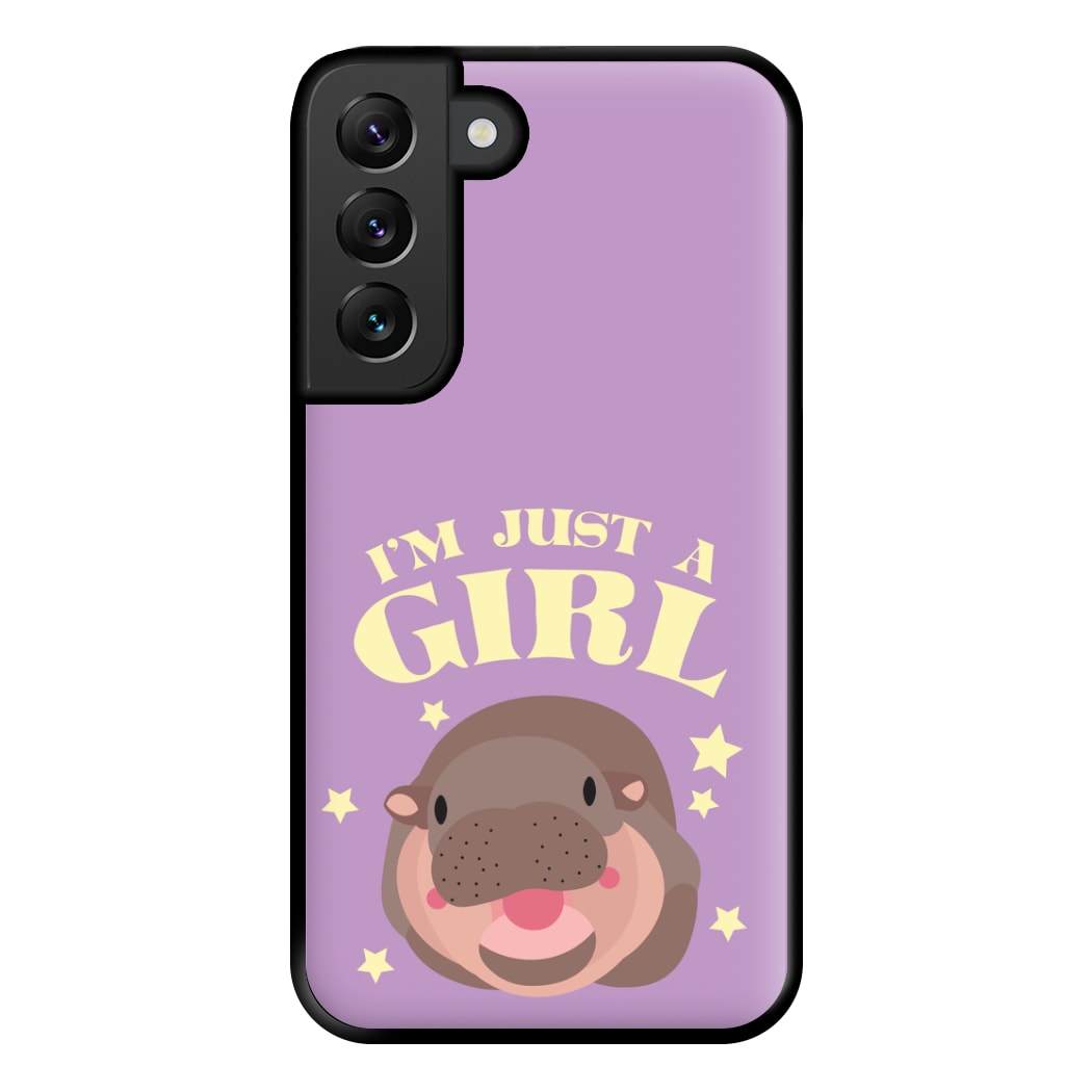 I'm Just A Girl Phone Case for Galaxy S22 Plus