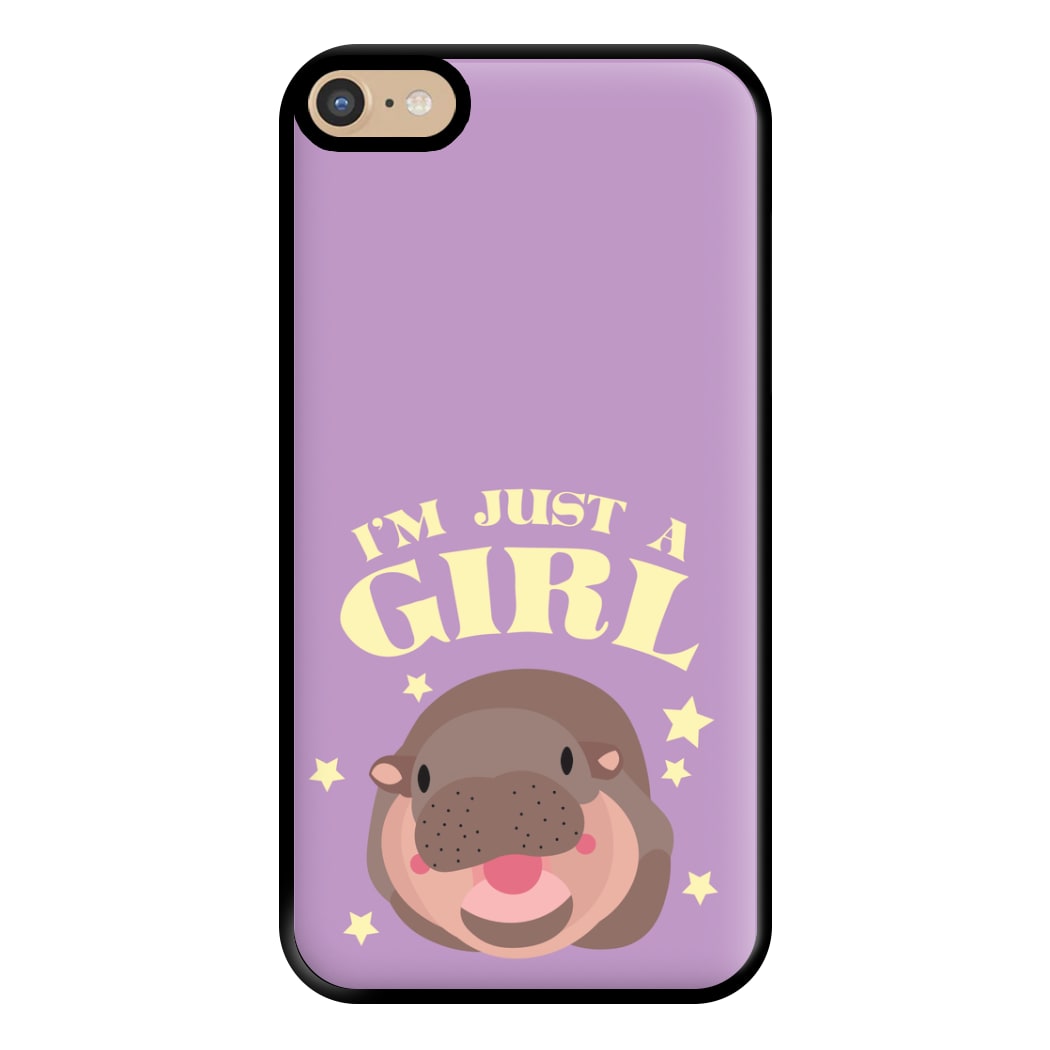 I'm Just A Girl Phone Case for iPhone 6 Plus / 7 Plus / 8 Plus