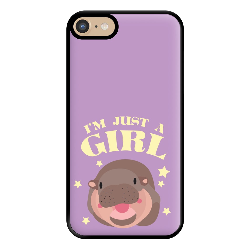 I'm Just A Girl Phone Case for iPhone 6 / 7 / 8 / SE