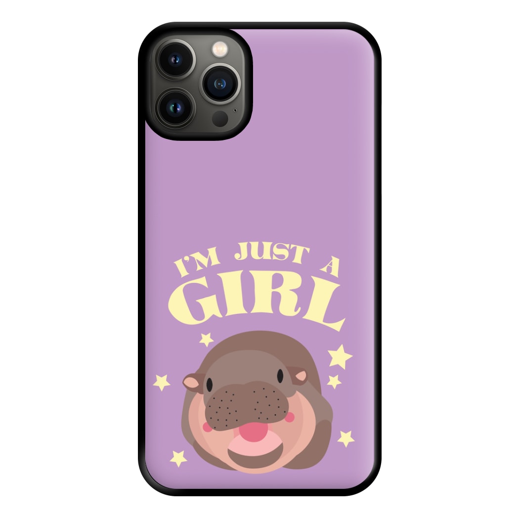 I'm Just A Girl Phone Case for iPhone 13