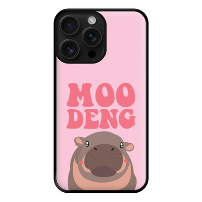 Moo Pink Phone Case for iPhone 16 Pro Max