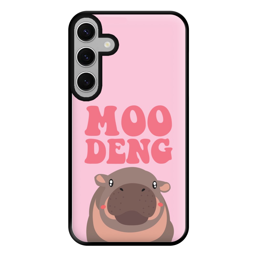 Moo Pink Phone Case for Galaxy S24FE