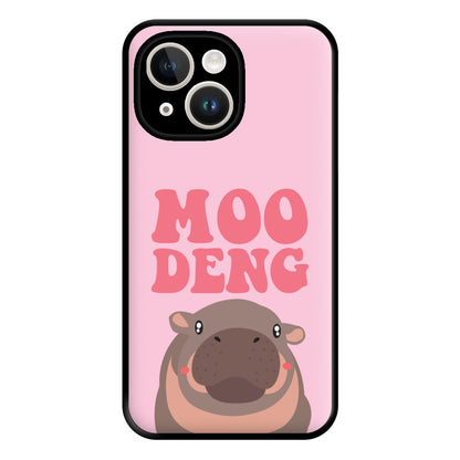 Moo Pink Phone Case for iPhone 14 Plus