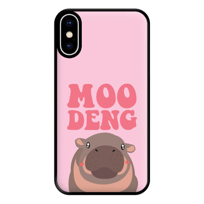 Moo Pink Phone Case for iPhone XS Max