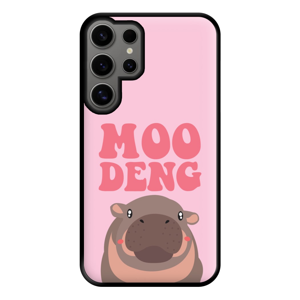 Moo Pink Phone Case for Galaxy S24 Ultra