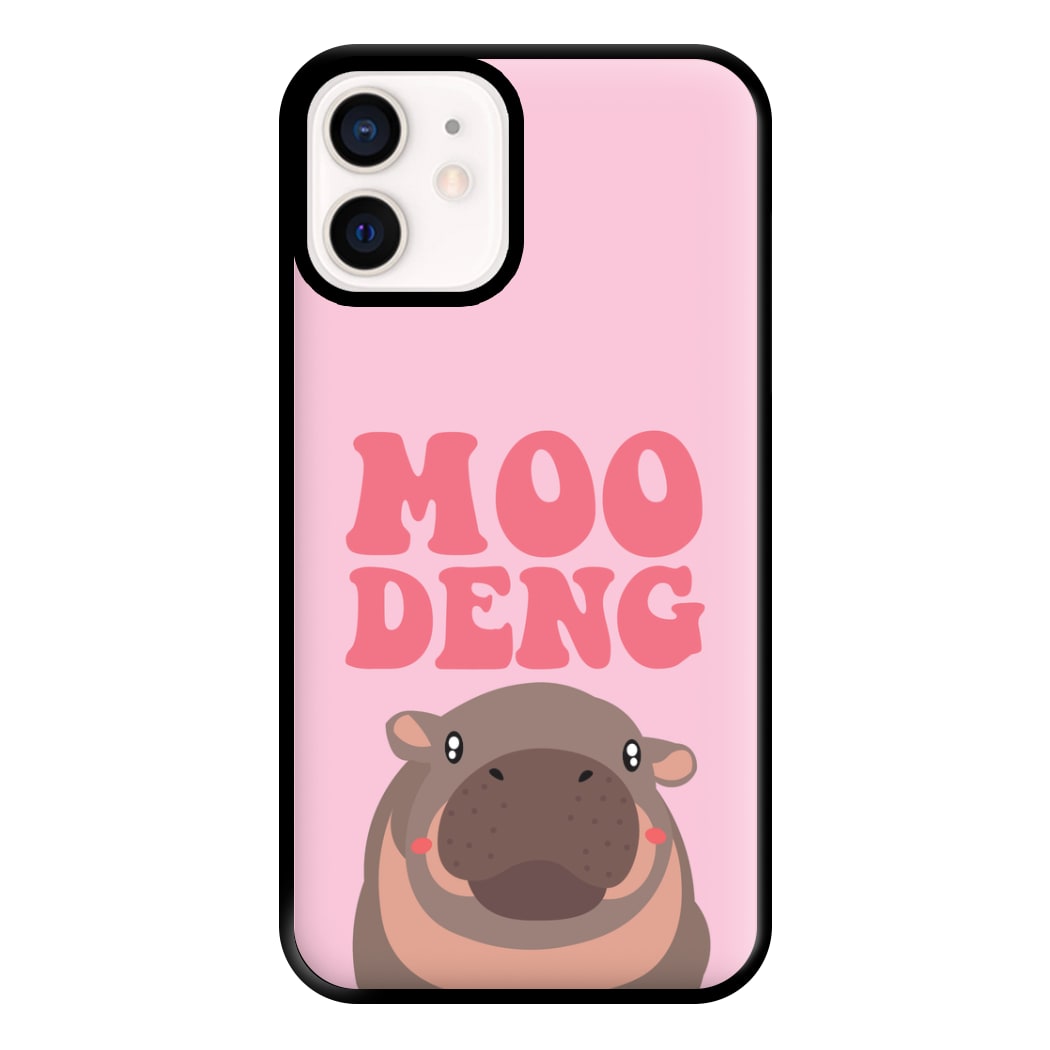 Moo Pink Phone Case for iPhone 12 Mini