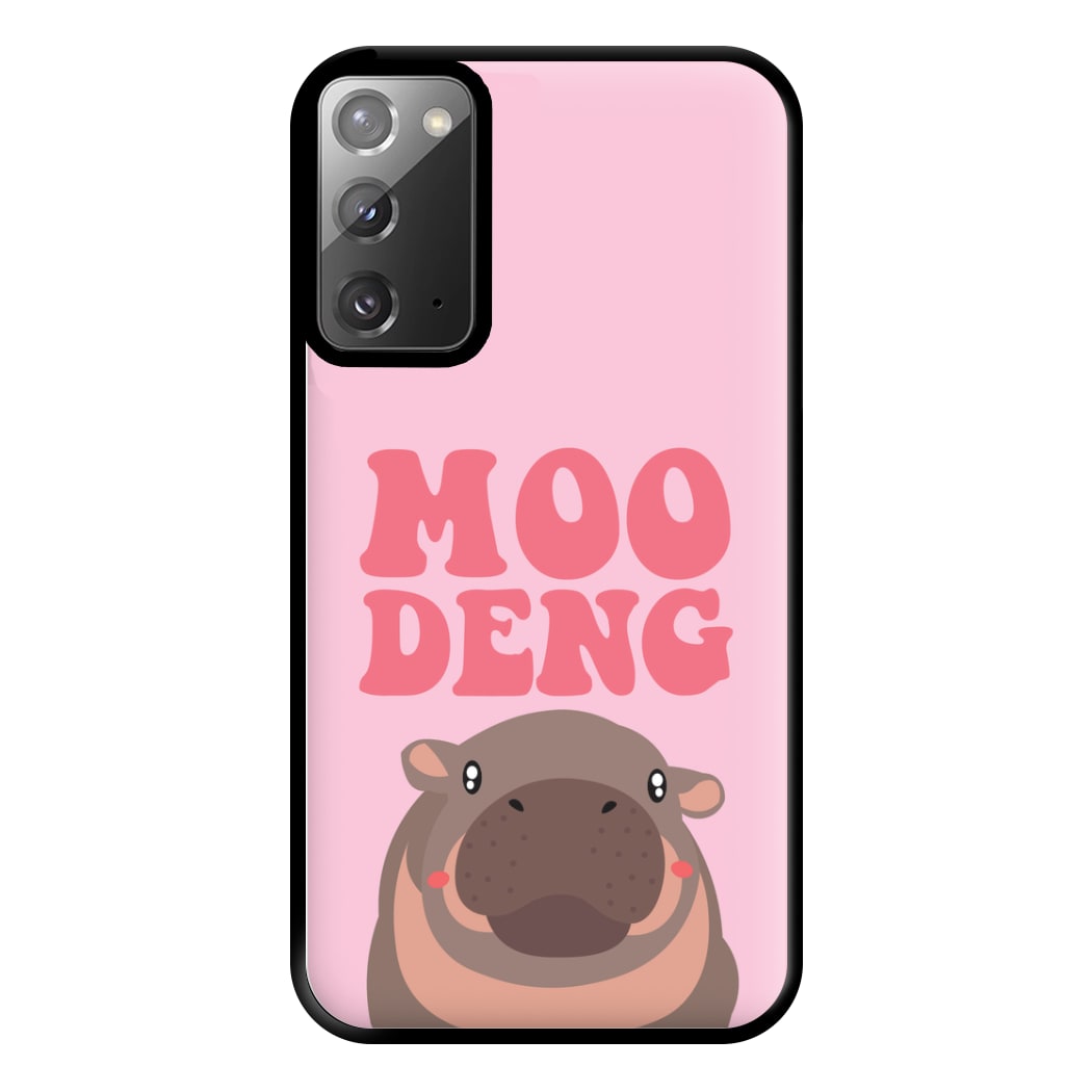 Moo Pink Phone Case for Galaxy Note 20 Ultra