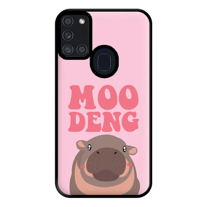 Moo Pink Phone Case for Galaxy A21s