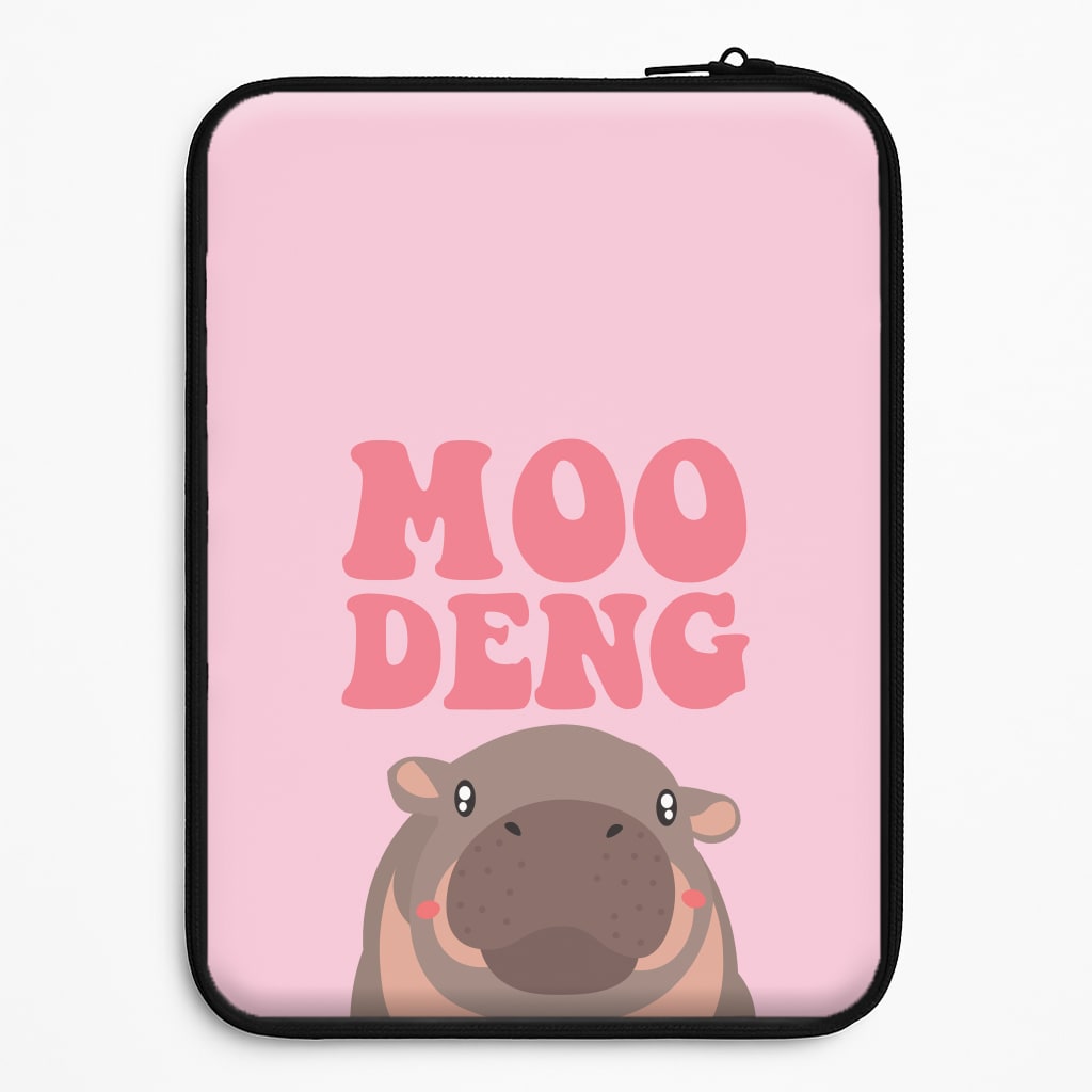 Moo Pink Laptop Sleeve