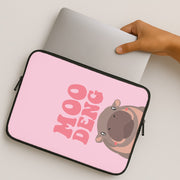 Moo Pink Laptop Sleeve 2