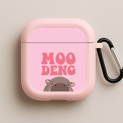 Moo Pink Pink AirPods Case