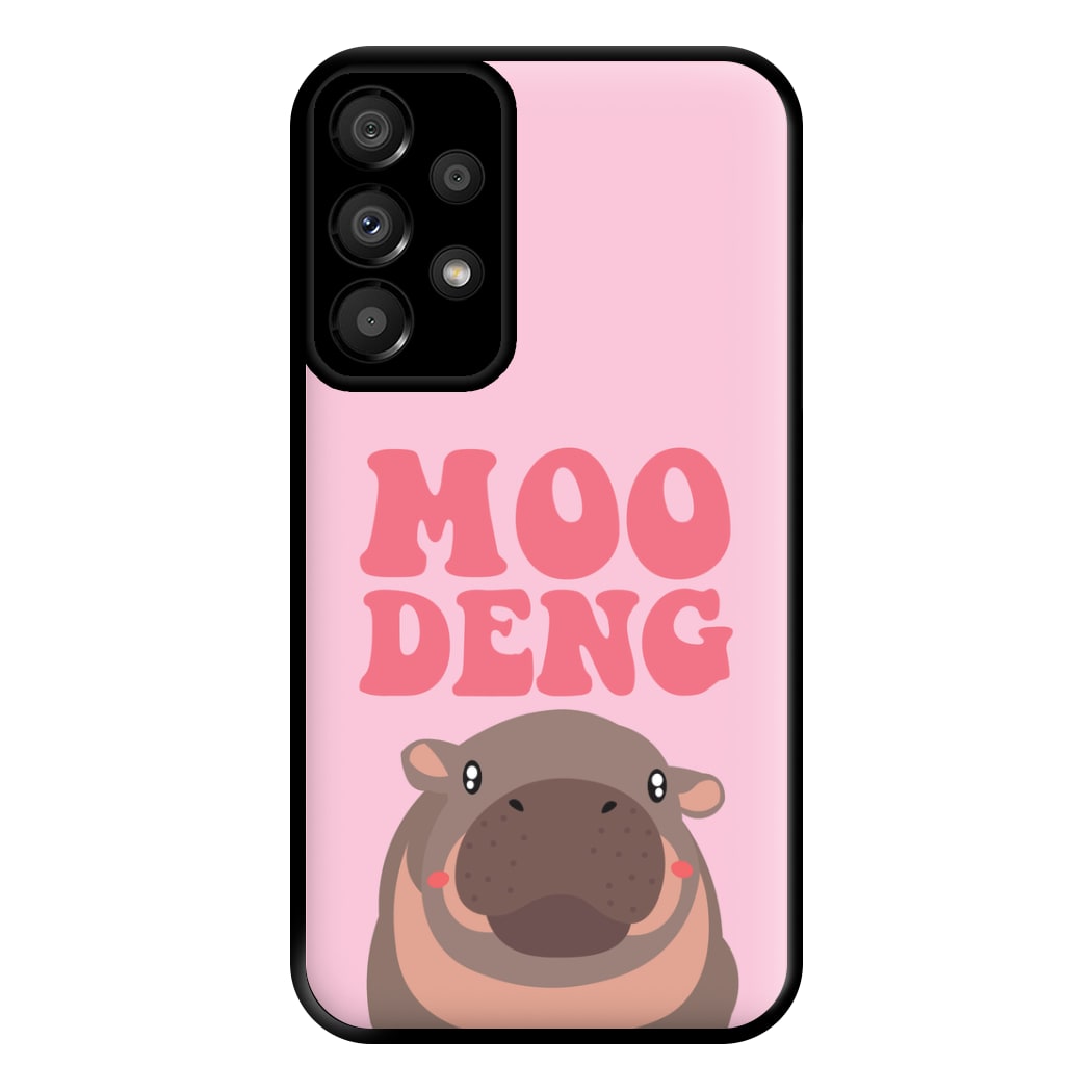 Moo Pink Phone Case for Galaxy A33