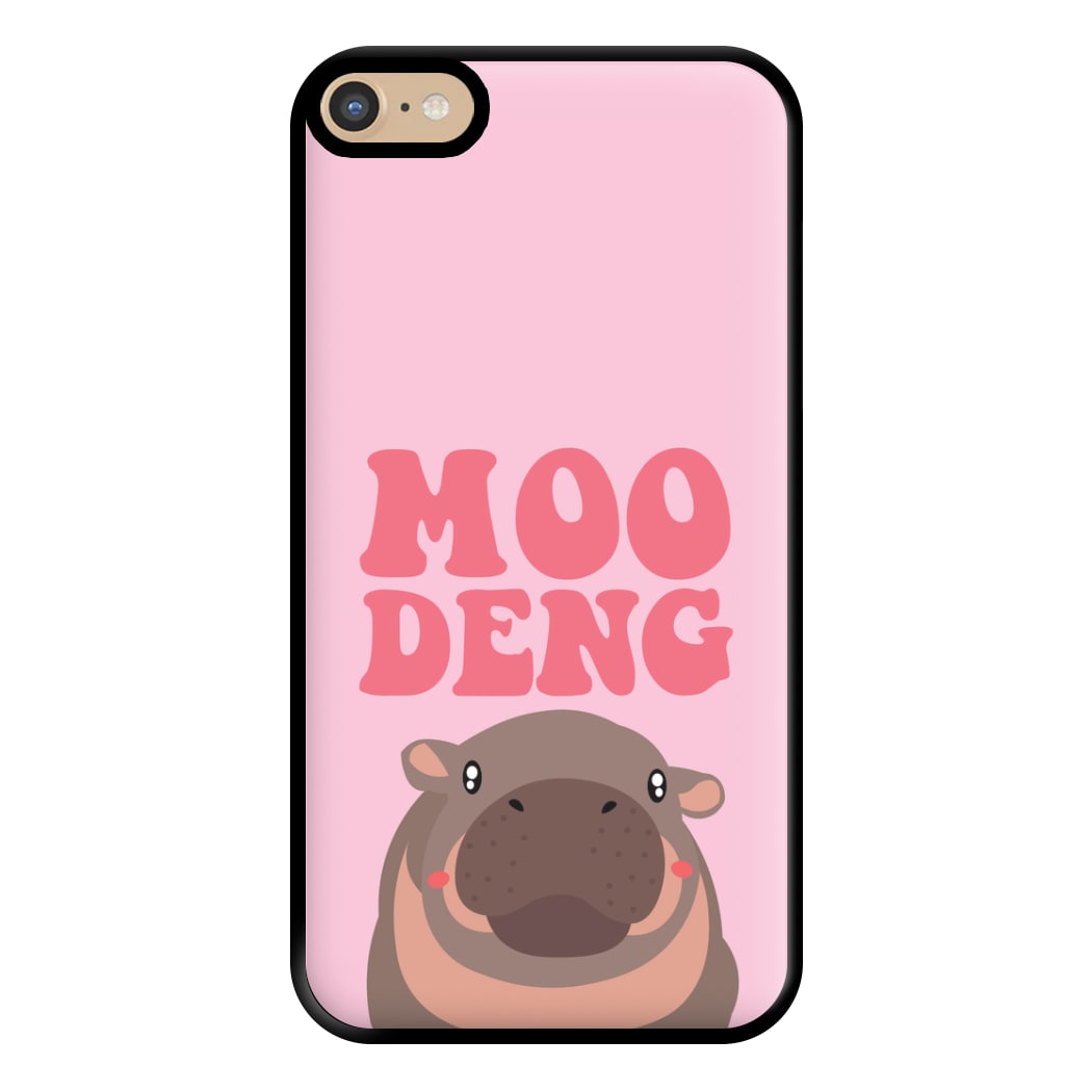 Moo Pink Phone Case for iPhone 6 Plus / 7 Plus / 8 Plus