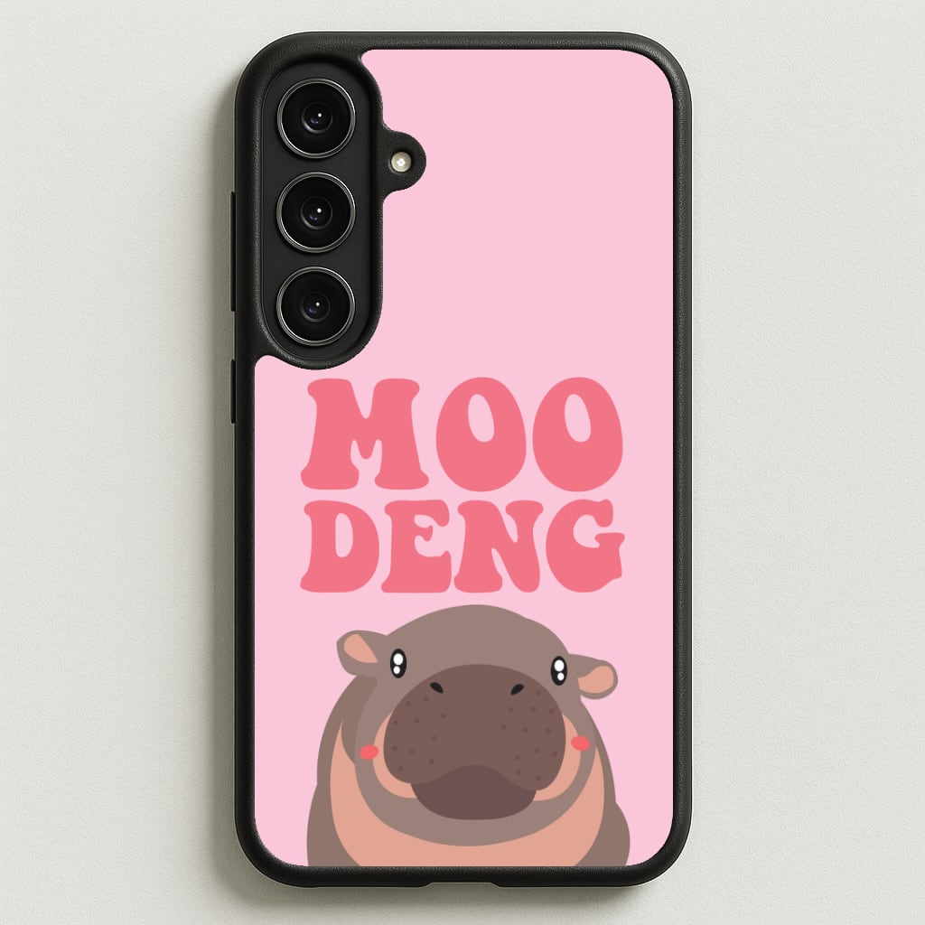 Moo Pink Phone Case for Galaxy S25FE