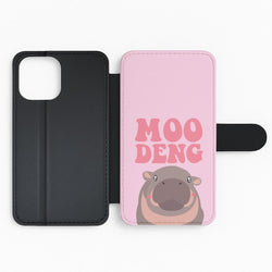 Moo Pink Flip Phone Case