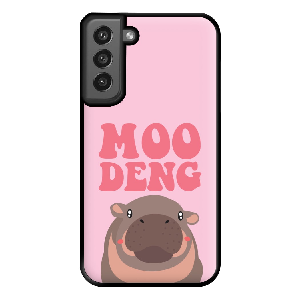 Moo Pink Phone Case for Galaxy S21FE