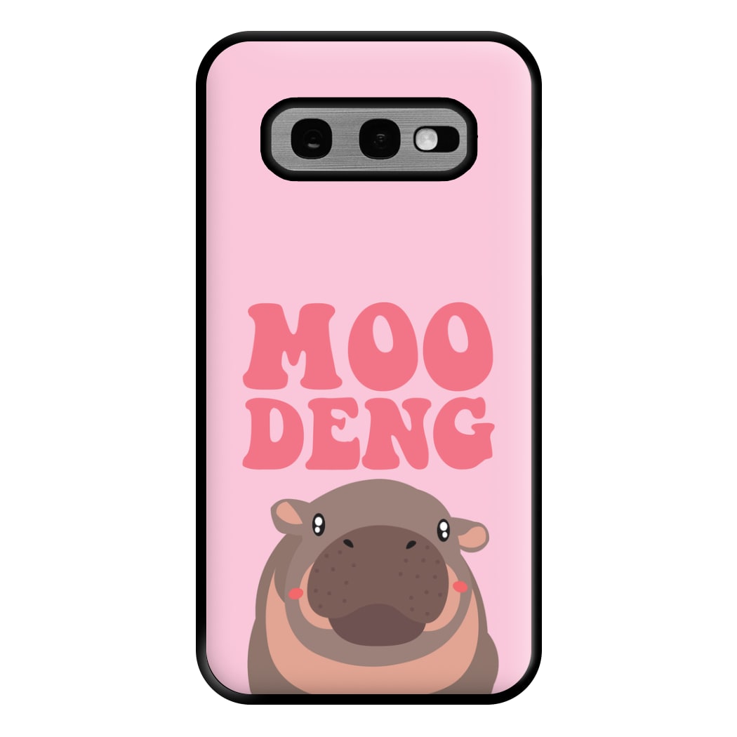 Moo Pink Phone Case for Galaxy S10e