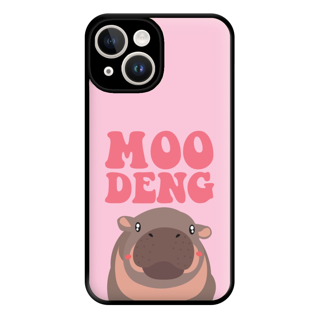 Moo Pink Phone Case for iPhone 14