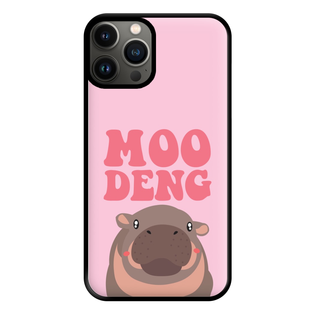 Moo Pink Phone Case for iPhone 13 Pro Max