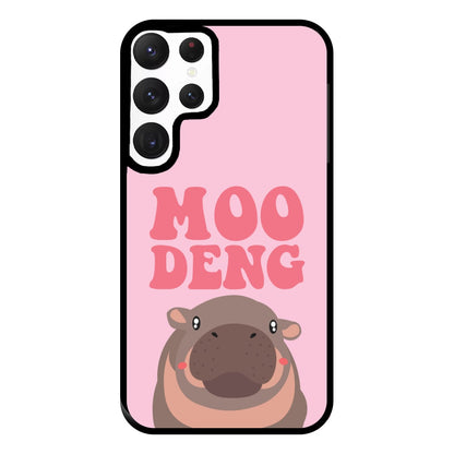 Moo Pink Phone Case for Galaxy S22 Ultra