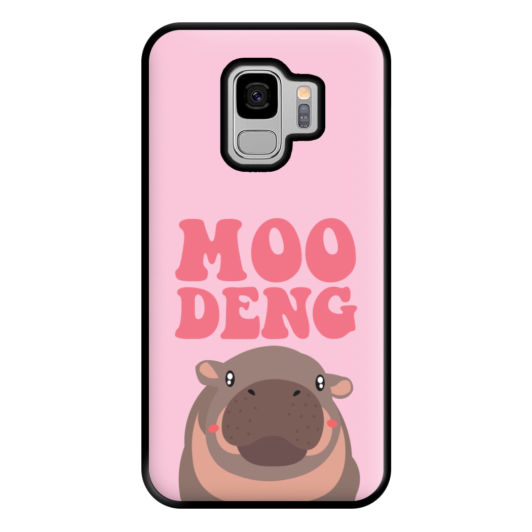 Moo Pink Phone Case for Galaxy S9 Plus