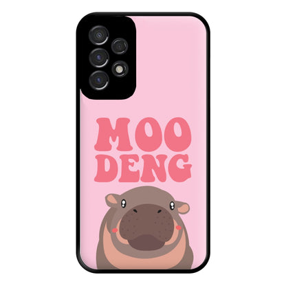 Moo Pink Phone Case for Galaxy A53