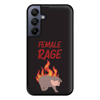 Female Rage Phone Case for Galaxy A15