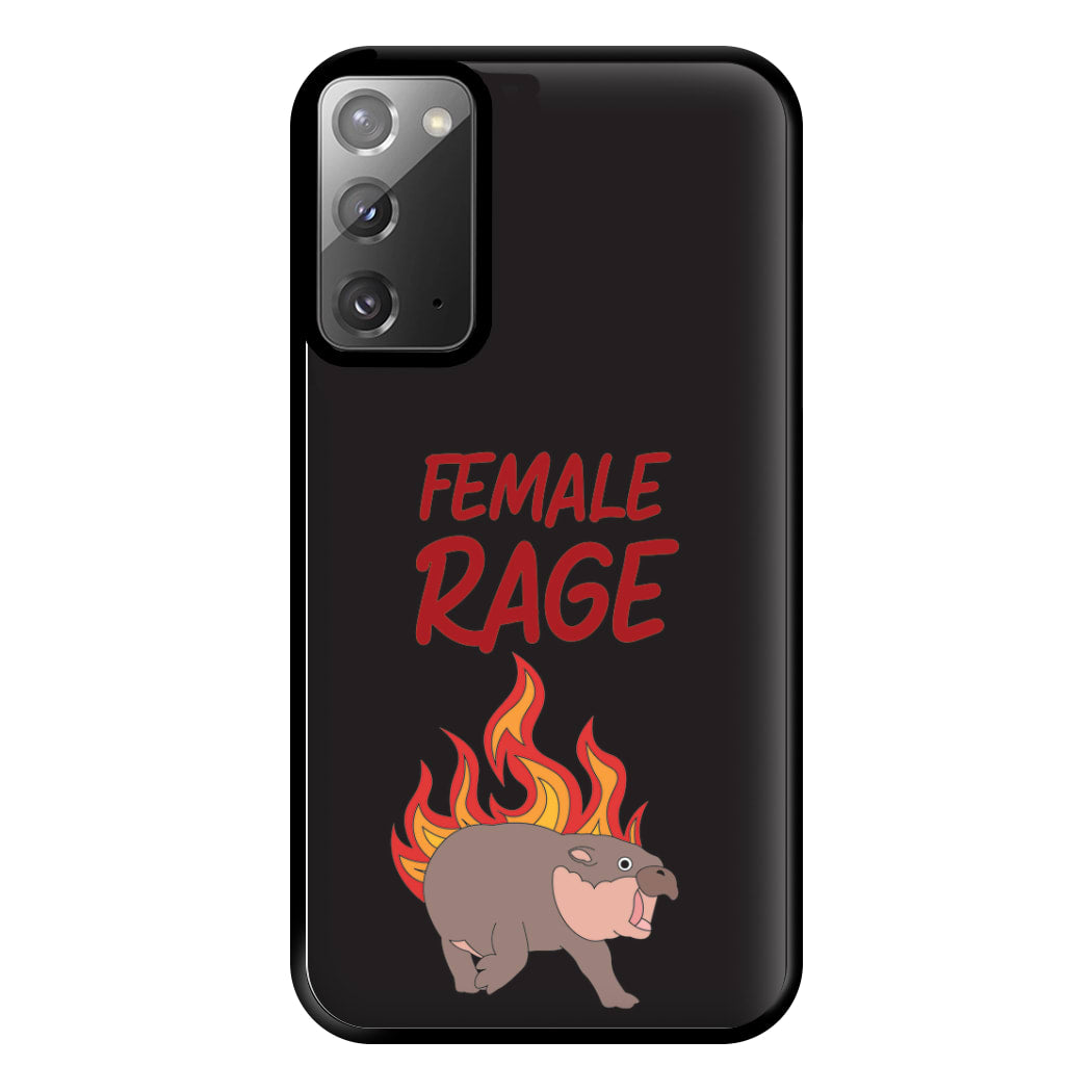 Female Rage Phone Case for Galaxy Note 20 Ultra