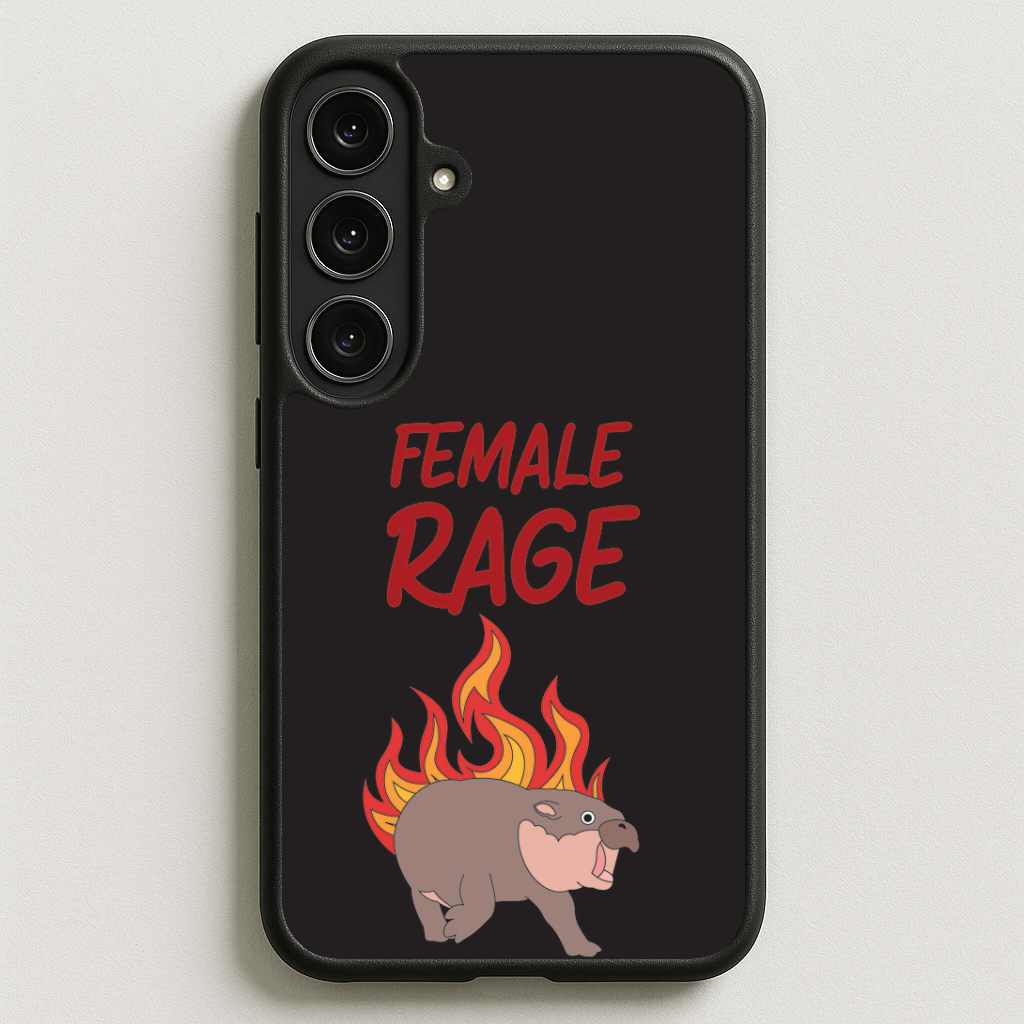 Female Rage Phone Case for Galaxy S25FE
