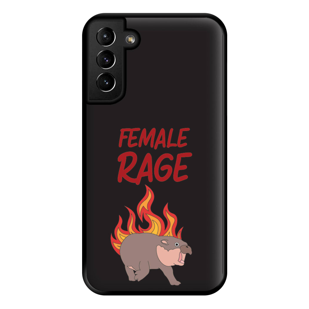 Female Rage Phone Case for Galaxy S21 Plus