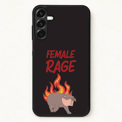 Female Rage Phone Case for Galaxy A17