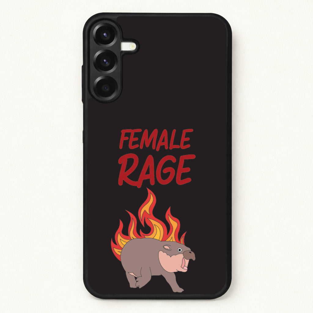 Female Rage Phone Case for Galaxy A57