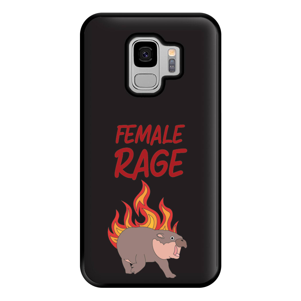 Female Rage Phone Case for Galaxy S9 Plus