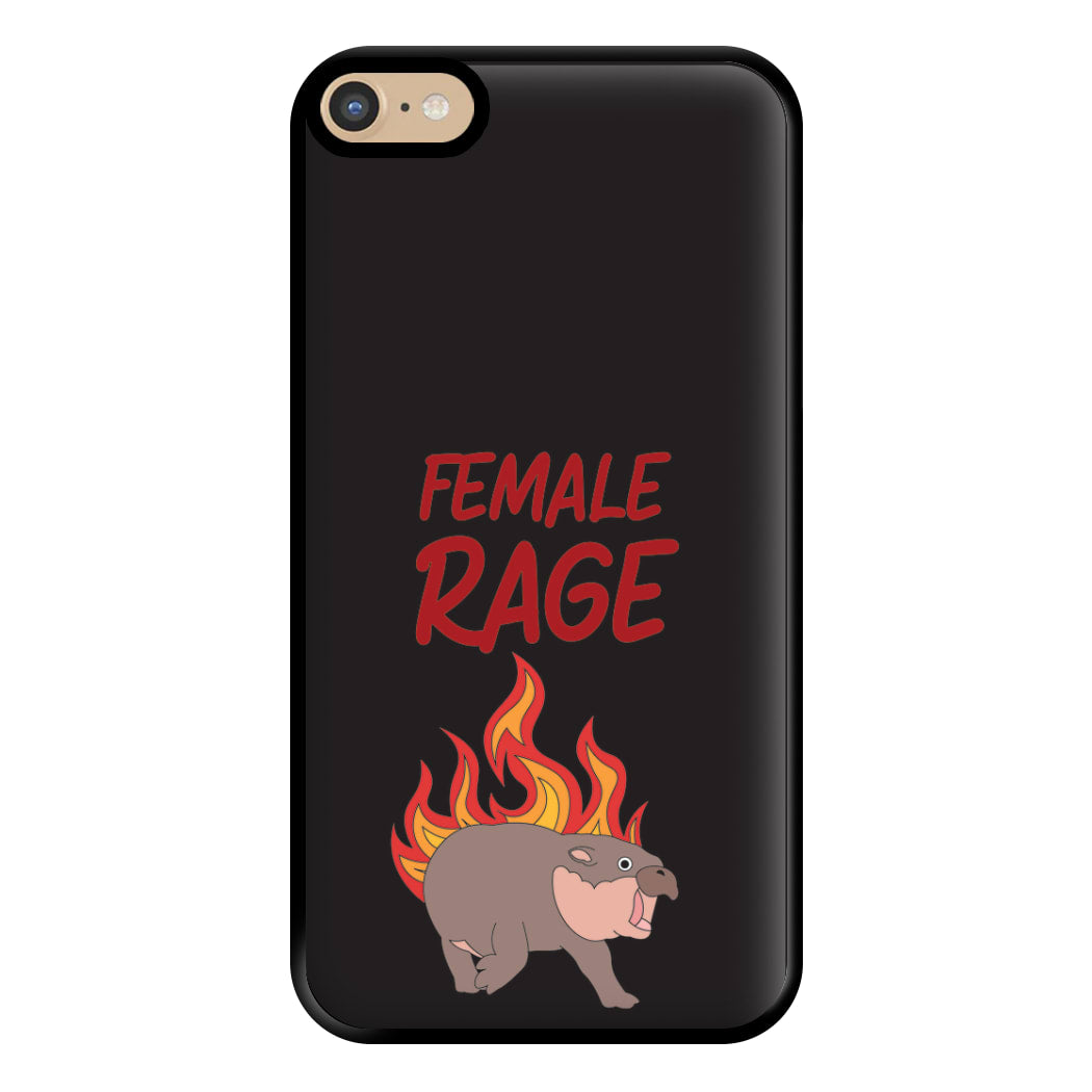 Female Rage Phone Case for iPhone 6 Plus / 7 Plus / 8 Plus