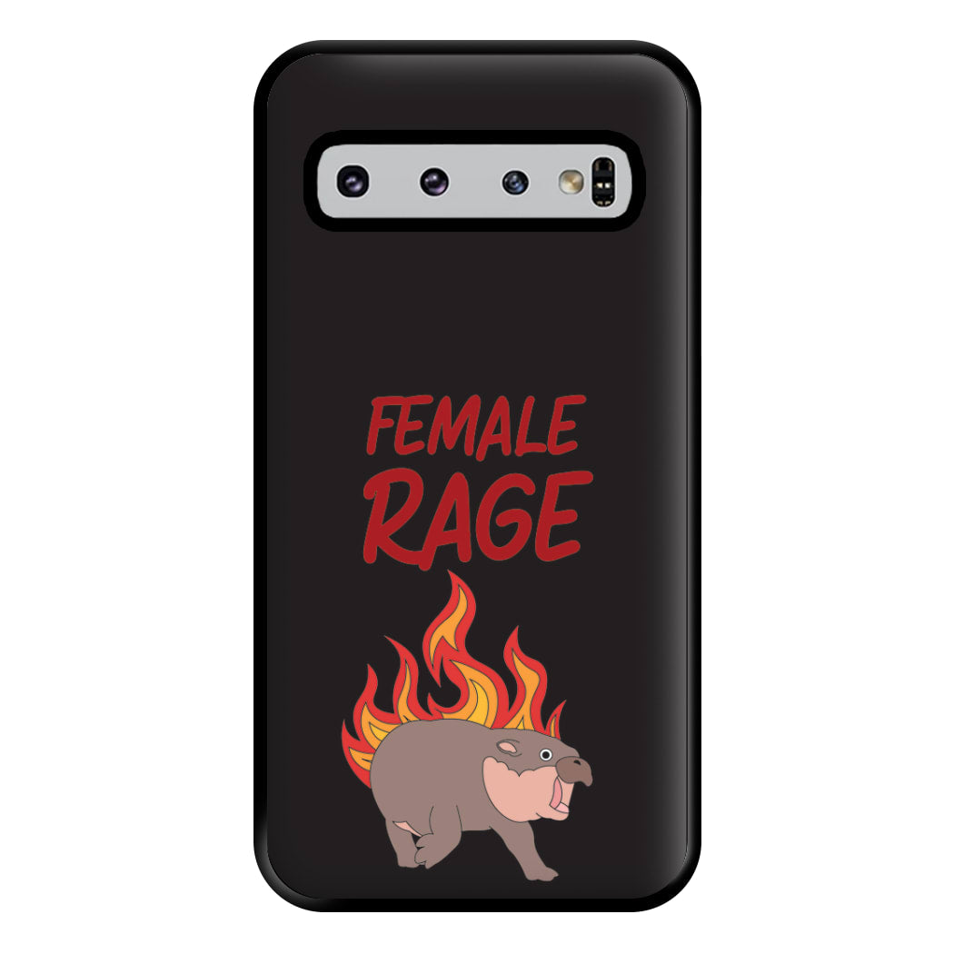 Female Rage Phone Case for Galaxy S10 Plus