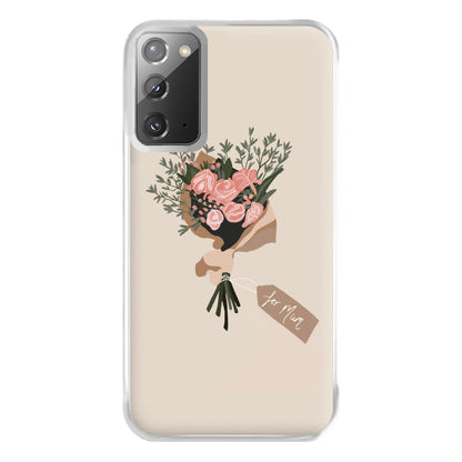 Mum Bouquet - Mother's Day Phone Case for Galaxy Note 20 Ultra