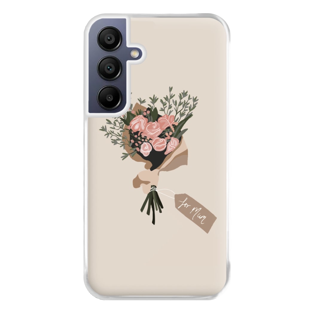 Mum Bouquet - Mother's Day Phone Case for Galaxy A16