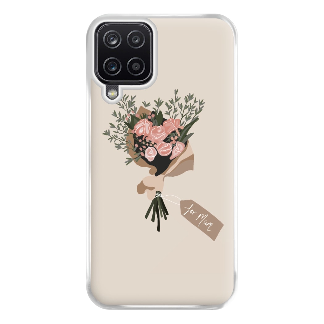 Mum Bouquet - Mother's Day Phone Case for Galaxy A12