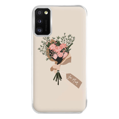 Mum Bouquet - Mother's Day Phone Case for Galaxy A41