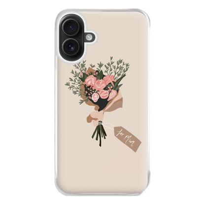 Mum Bouquet - Mother's Day Phone Case for iPhone 16 Plus