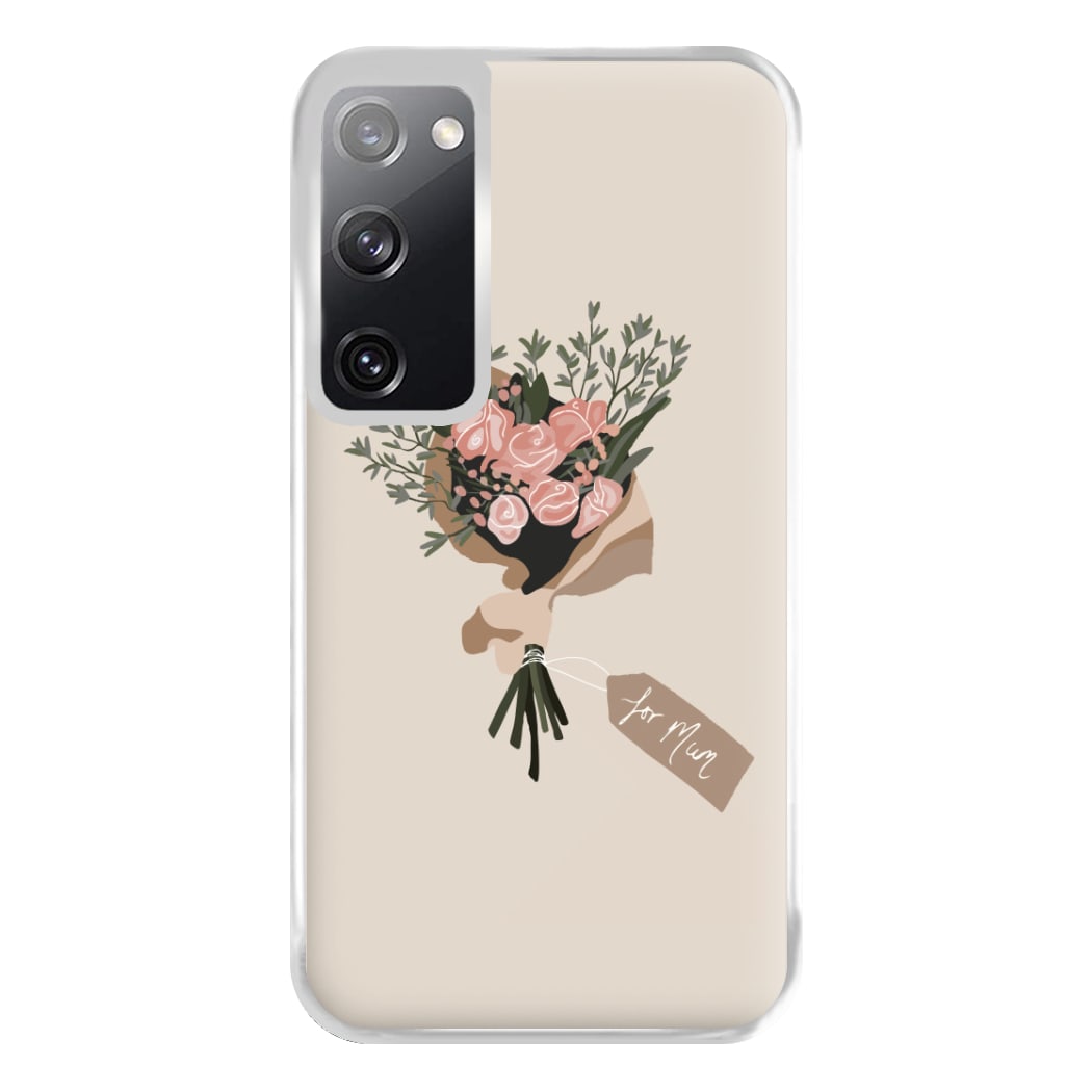 Mum Bouquet - Mother's Day Phone Case for Galaxy S20