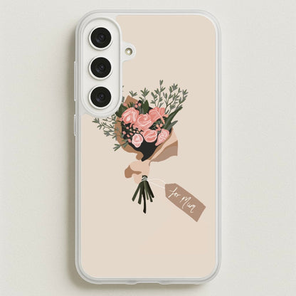 Mum Bouquet - Mother's Day Phone Case for Galaxy S25FE