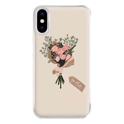 Mum Bouquet - Mother's Day Phone Case for iPhone XS Max