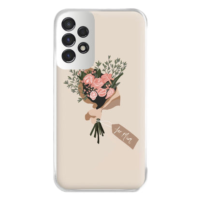 Mum Bouquet - Mother's Day Phone Case for Galaxy A53