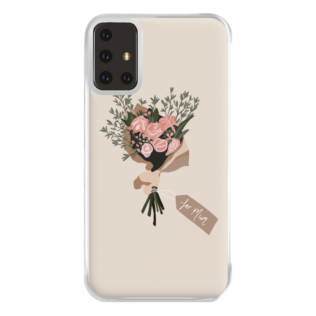 Mum Bouquet - Mother's Day Phone Case for Galaxy A71