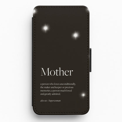 Mother Definition - Mother's Day Flip / Wallet Phone Case