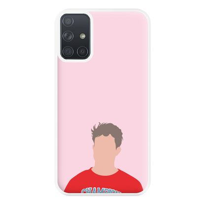 Pink Rife Phone Case for Galaxy A71